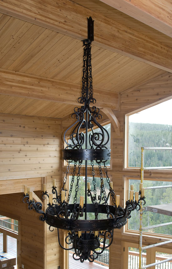 forged chandelier